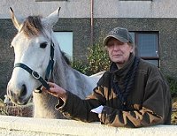 lewis hebrides pony in house